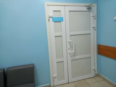 Хирургическое отделение. Вход в отделение